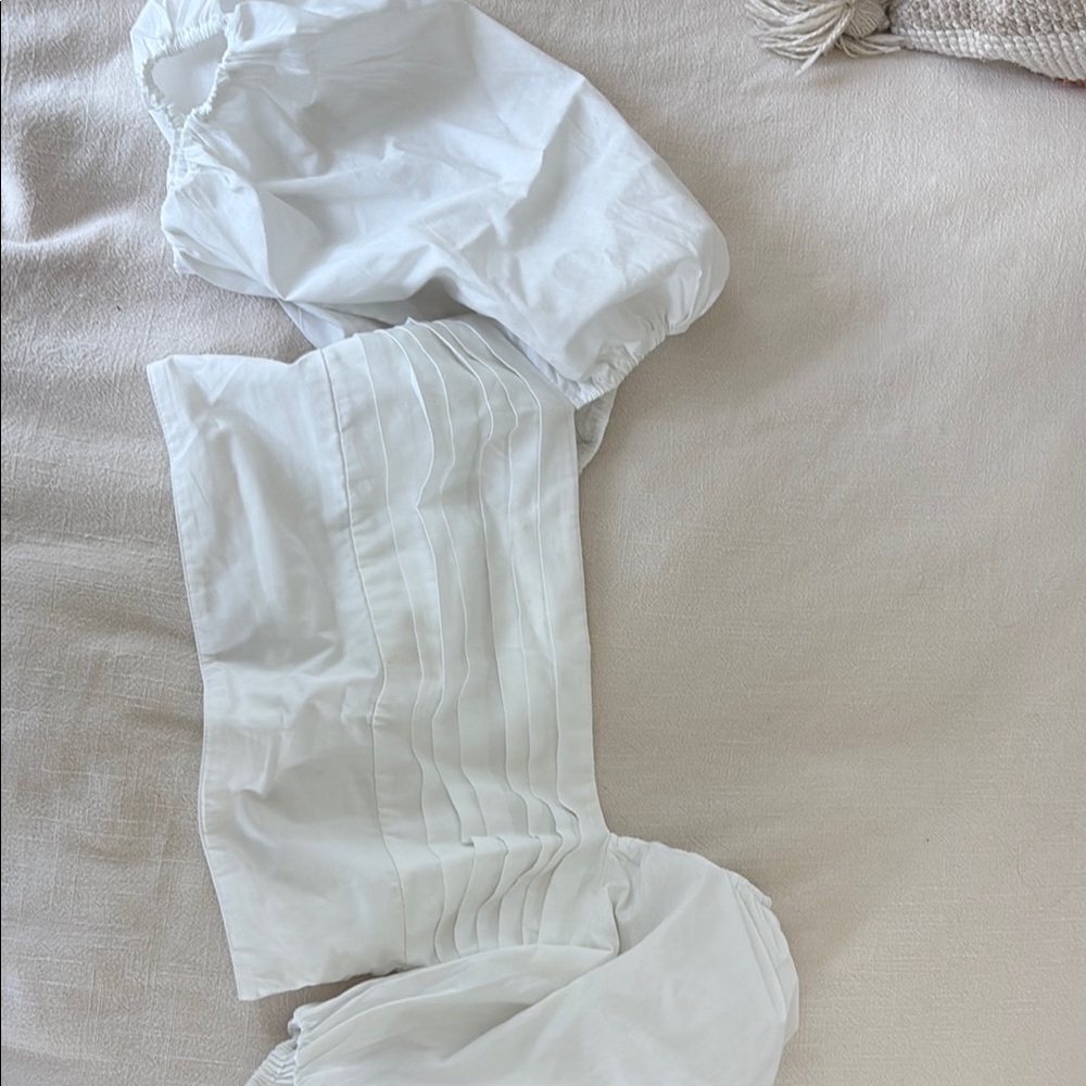 Abercrombie & Fitch White Blouse Top